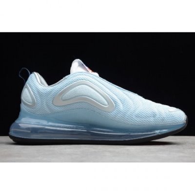 Nike Erkek Air Max 720 Waffle Siyah / Yeşil / Mavi Koşu Ayakkabısı Türkiye - OMBBX96S